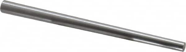 Value Collection - Size 7, 0.2842" Small End Diam, 0.409" Large End Diam, Uncoated Steel Taper Pin - Grade C-12L14, 6" OAL, 6 Pin Length - Makers Industrial Supply