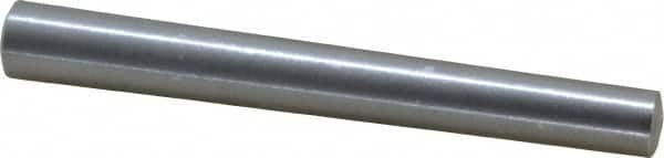 Value Collection - Size 8, 0.4088" Small End Diam, 0.492" Large End Diam, Uncoated Steel Taper Pin - Grade C-12L14, 4" OAL, 4 Pin Length - Makers Industrial Supply