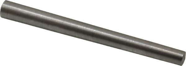 Value Collection - Size 8, 0.388" Small End Diam, 0.492" Large End Diam, Uncoated Steel Taper Pin - Grade C-12L14, 5" OAL, 5 Pin Length - Makers Industrial Supply