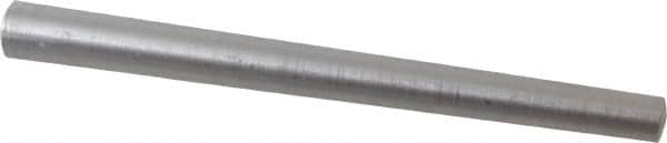 Value Collection - Size 8, 0.3776" Small End Diam, 0.492" Large End Diam, Uncoated Steel Taper Pin - Grade C-12L14, 5-1/2" OAL, 5-1/2 Pin Length - Makers Industrial Supply