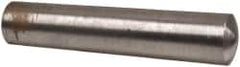 Value Collection - Size 9, 0.5338" Small End Diam, 0.591" Large End Diam, Uncoated Steel Taper Pin - Grade C-12L14, 2-3/4" OAL, 2-3/4 Pin Length - Makers Industrial Supply