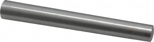 Value Collection - Size 9, 0.4974" Small End Diam, 0.591" Large End Diam, Uncoated Steel Taper Pin - Grade C-12L14, 4-1/2" OAL, 4-1/2 Pin Length - Makers Industrial Supply