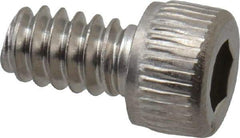 Value Collection - #6-32 UNC Hex Socket Drive, Socket Cap Screw - Grade 316 Stainless Steel, 1/4" Length Under Head - Makers Industrial Supply