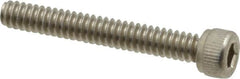 Value Collection - #6-32 UNC Hex Socket Drive, Socket Cap Screw - Grade 316 Stainless Steel, 1" Length Under Head - Makers Industrial Supply