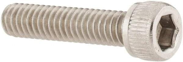 Value Collection - #8-32 UNC Hex Socket Drive, Socket Cap Screw - Grade 316 Stainless Steel, 1" Length Under Head - Makers Industrial Supply