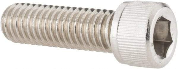 Value Collection - 3/8-16 UNC Hex Socket Drive, Socket Cap Screw - Grade 316 Stainless Steel, 1-1/4" Length Under Head - Makers Industrial Supply