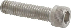 Value Collection - 3/8-16 UNC Hex Socket Drive, Socket Cap Screw - Grade 316 Stainless Steel, Fully Threaded, 1-1/2" Length Under Head - Makers Industrial Supply