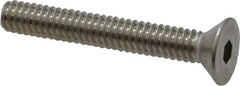 Value Collection - 1/4-20 UNC Hex Socket Drive, 82° Flat Screw - Grade 18-8 Stainless Steel, 1-3/4" OAL - Makers Industrial Supply