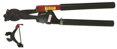 H.K. Porter - 29-1/4" OAL, 1-3/16" Capacity, Cable Cutter - Oval Head, Rubber Handle - Makers Industrial Supply