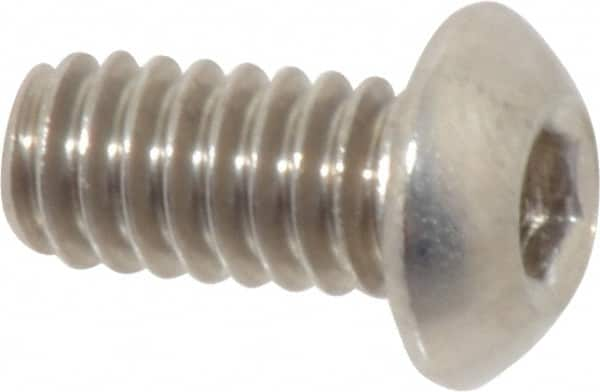 Value Collection - 1/4-20 UNC Hex Socket Button Cap Screw - Makers Industrial Supply