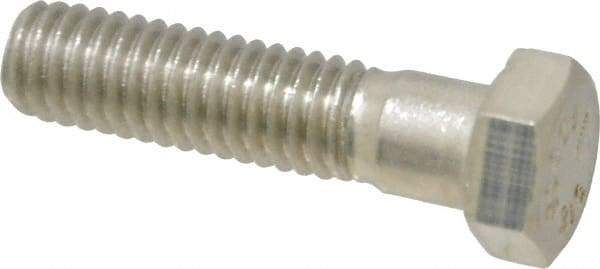 Value Collection - 3/8-16 UNC, 1-1/2" Length Under Head Hex Head Cap Screw - Grade 316 Stainless Steel, 9/16" Hex - Makers Industrial Supply