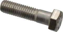 Value Collection - 1/2-13 UNC, 2" Length Under Head Hex Head Cap Screw - Grade 316 Stainless Steel, 3/4" Hex - Makers Industrial Supply