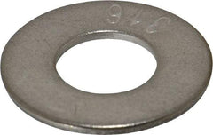 Value Collection - 3/4" Screw, Grade 316 Stainless Steel Standard Flat Washer - 13/16" ID x 2" OD, 0.148" Thick - Makers Industrial Supply