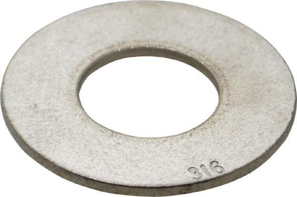 Value Collection - 7/8" Screw, Grade 316 Stainless Steel Standard Flat Washer - 15/16" ID x 2-1/4" OD, 0.165" Thick - Makers Industrial Supply