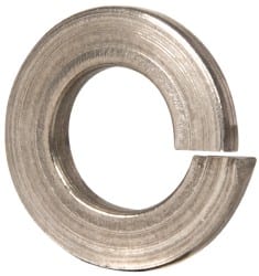 Value Collection - 1/4" Screw 0.252" ID 316 Stainless Steel Split Lock Washer - Makers Industrial Supply