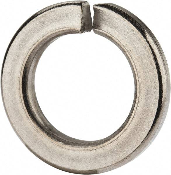 Value Collection - 1", 1/4" Thick Split Lock Washer - 316 Stainless Steel, 1.003" Min ID, 1.024" Max ID, 0.109" Min OD, 1.656" Max OD - Makers Industrial Supply