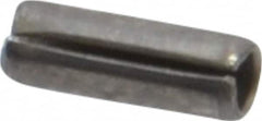 Value Collection - 1/16" Diam x 3/16" Long Slotted Spring Pin - Grade 420 Stainless Steel, Bright Finish - Makers Industrial Supply