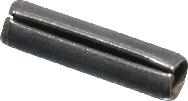 Made in USA - 1/16" Diam x 1/4" Long Slotted Spring Pin - Grade 420 Stainless Steel, Bright Finish - Makers Industrial Supply