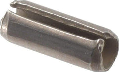 Value Collection - 3/32" Diam x 1/4" Long Slotted Spring Pin - Grade 420 Stainless Steel, Bright Finish - Makers Industrial Supply