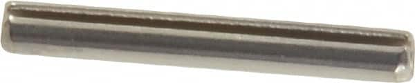 Made in USA - 3/32" Diam x 3/4" Long Slotted Spring Pin - Grade 420 Stainless Steel, Bright Finish - Makers Industrial Supply