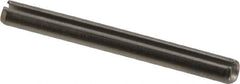 Made in USA - 1/8" Diam x 1-1/4" Long Slotted Spring Pin - Grade 420 Stainless Steel, Bright Finish - Makers Industrial Supply