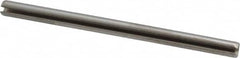 Made in USA - 1/8" Diam x 2" Long Slotted Spring Pin - Grade 420 Stainless Steel, Bright Finish - Makers Industrial Supply