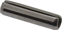 Made in USA - 5/32" Diam x 5/8" Long Slotted Spring Pin - Grade 420 Stainless Steel, Bright Finish - Makers Industrial Supply