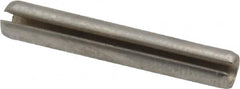 Made in USA - 5/32" Diam x 1" Long Slotted Spring Pin - Grade 420 Stainless Steel, Bright Finish - Makers Industrial Supply