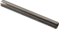 Made in USA - 5/32" Diam x 1-1/2" Long Slotted Spring Pin - Grade 420 Stainless Steel - Makers Industrial Supply