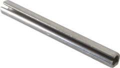 Made in USA - 3/16" Diam x 1-3/4" Long Slotted Spring Pin - Grade 420 Stainless Steel, Bright Finish - Makers Industrial Supply