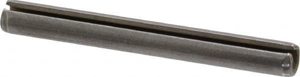 Made in USA - 7/32" Diam x 2" Long Slotted Spring Pin - Grade 420 Stainless Steel, Bright Finish - Makers Industrial Supply