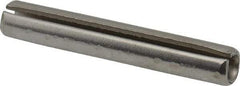 Made in USA - 5/16" Diam x 2" Long Slotted Spring Pin - Grade 420 Stainless Steel, Bright Finish - Makers Industrial Supply