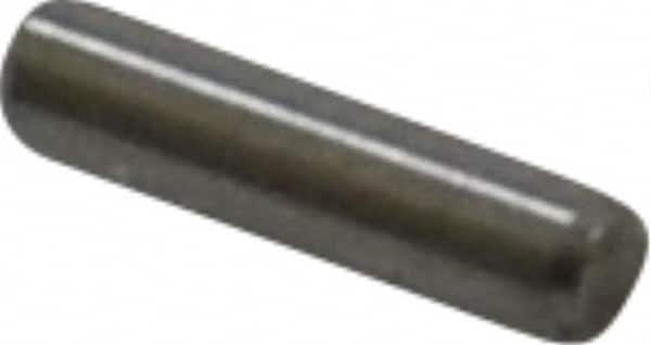 Value Collection - 1/16" Diam x 1/4" Pin Length 18-8 Stainless Steel Standard Dowel Pin - Bright Finish - Makers Industrial Supply