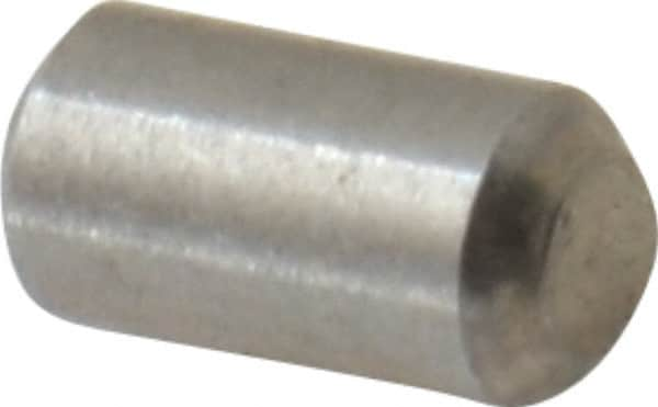 Value Collection - 3/32" Diam x 3/16" Pin Length 18-8 Stainless Steel Standard Dowel Pin - Bright Finish - Makers Industrial Supply