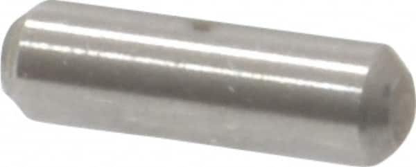 Value Collection - 3/32" Diam x 5/16" Pin Length 18-8 Stainless Steel Standard Dowel Pin - Bright Finish - Makers Industrial Supply