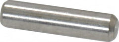 Value Collection - 1/8" Diam x 1/2" Pin Length 18-8 Stainless Steel Standard Dowel Pin - Bright Finish - Makers Industrial Supply