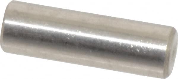 Value Collection - 5/16" Diam x 1" Pin Length 18-8 Stainless Steel Standard Dowel Pin - Bright Finish - Makers Industrial Supply