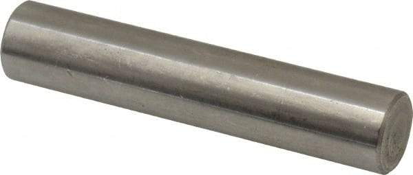 Value Collection - 1/2" Diam x 2-1/2" Pin Length 18-8 Stainless Steel Standard Dowel Pin - Bright Finish - Makers Industrial Supply