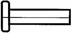 RivetKing - 5/32" Body Diam, Flat Uncoated Aluminum Solid Rivet - 3/8" Length Under Head, Grade 1100F - Makers Industrial Supply