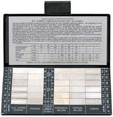 SPI - Surface Finish Comparators - Exact Industrial Supply