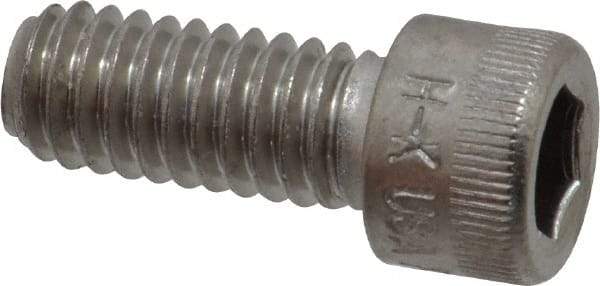 Holo-Krome - 5/16-18 UNC Hex Socket Drive, Socket Cap Screw - Grade 18-8 Stainless Steel, Passivated Finish, Fully Threaded, 3/4" Length Under Head - Makers Industrial Supply