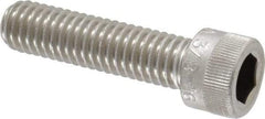 Holo-Krome - 3/8-16 UNC Hex Socket Drive, Socket Cap Screw - Grade 18-8 Stainless Steel, Passivated Finish, Fully Threaded, 1-1/2" Length Under Head - Makers Industrial Supply