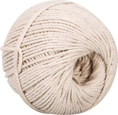 Made in USA - 0.08 Inch Diameter, Seine Cable Cord Twine - 61 Lbs. Breaking Strength, White, 470 Ft. per Lb. - Makers Industrial Supply