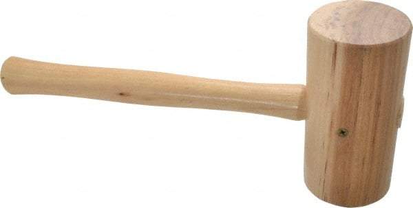 Garland - 1-3/4 Lb Head Wooden Mallet - 14" Long Wood Handle - Makers Industrial Supply