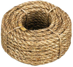 Value Collection - 100' Max Length Manila Rope - 1/4" Diam, 67 Lb Capacity - Makers Industrial Supply