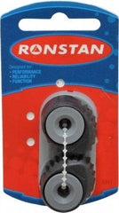 Ronstan - 264 Lbs. Load Limit Small C Cleat - For Use with Cleating and Releasing Lines on 3/32 Inch to 5/16 Inch Diameter Rope - Makers Industrial Supply