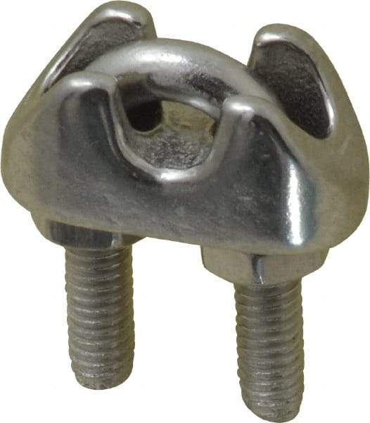 Ronstan - 5/32" Wire Rope U-Bolt Grip - 316 Stainless Steel - Makers Industrial Supply