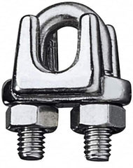 Ronstan - 1/2" Wire Rope U-Bolt Grip - 316 Stainless Steel - Makers Industrial Supply