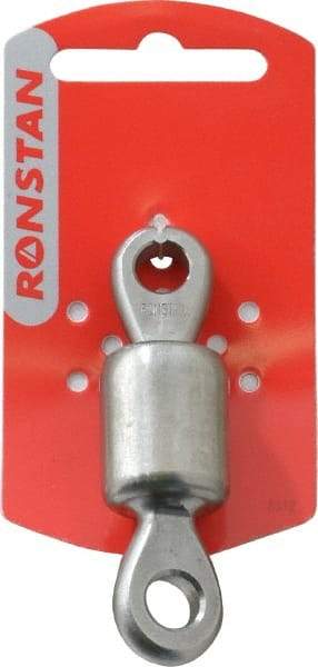 Ronstan - 1,540 Lbs. Load Limit Ball Bearing Swivel - 5/16 Inch Diameter Hole Eye/Eye - Makers Industrial Supply