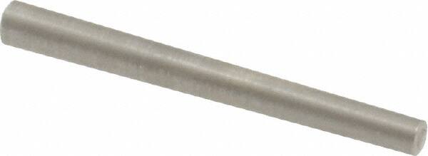 Value Collection - Size 6/0, 0.0624" Small End Diam, 0.078" Large End Diam, Passivated Stainless Steel Taper Pin - Makers Industrial Supply